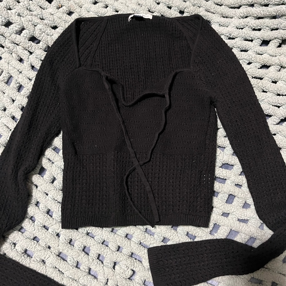 American Eagle Outfitters Black Women's Cardigan